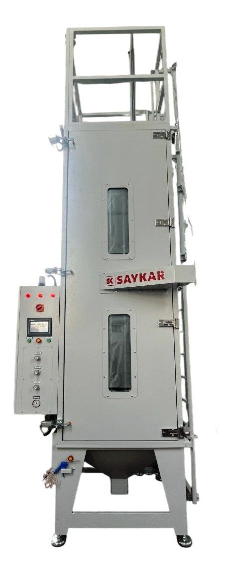 1045 Vertical Automatic Blasting Unit