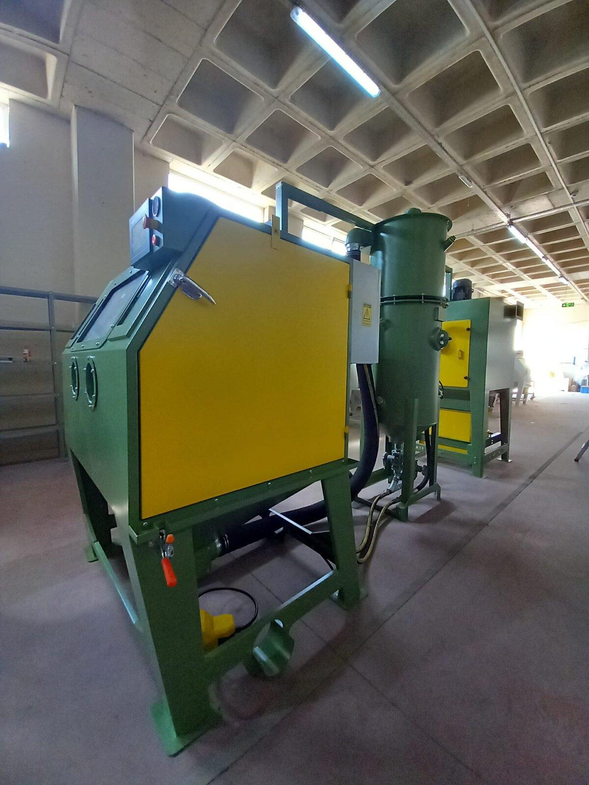 SK 1400 B T Basınçlı Tamburlu Kumlama Makinesi