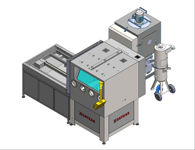 SK 1480 B OTM DT Basınçlı Kumlama Makinesi