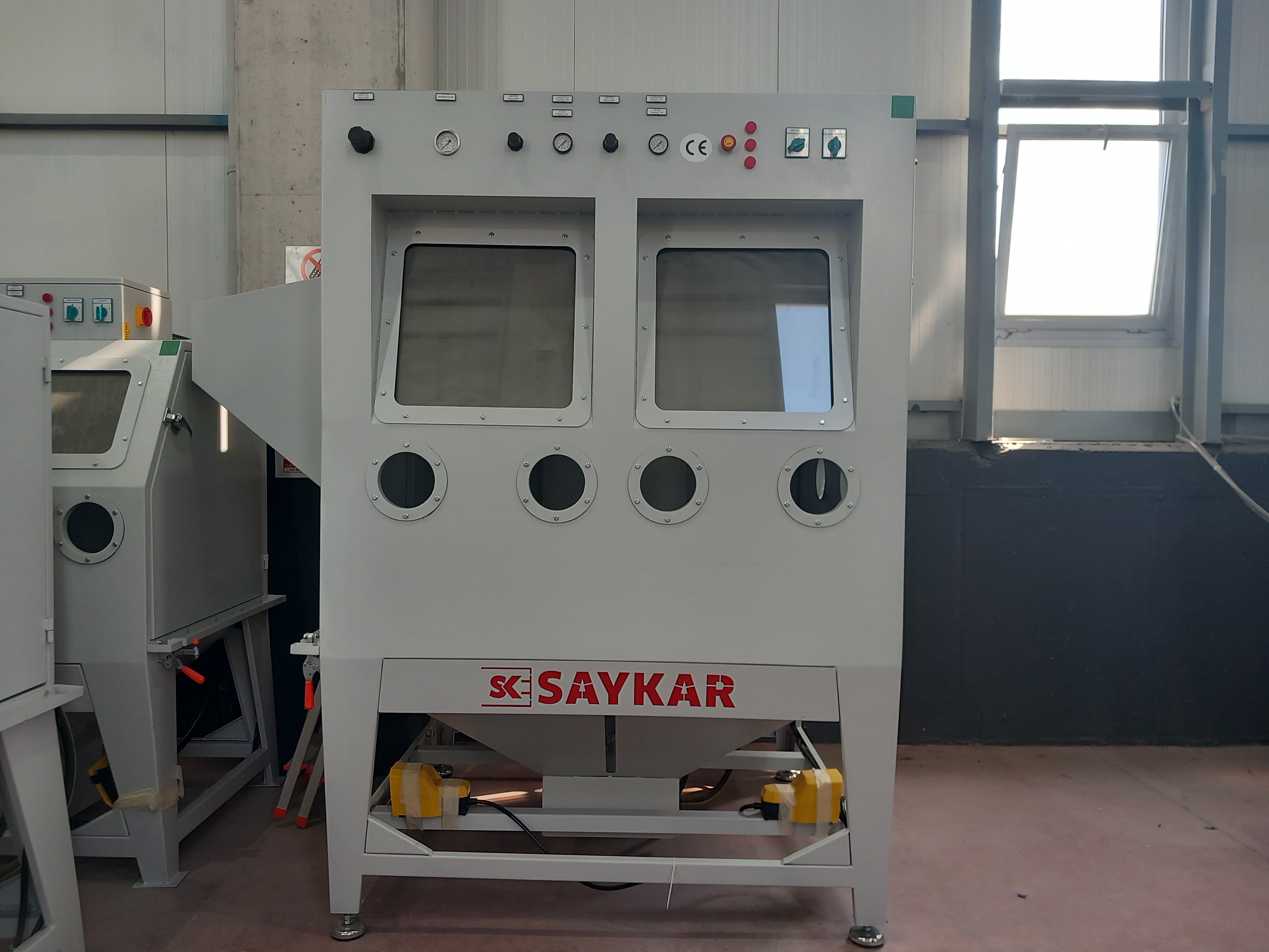 SK 1510 Enjeksiyonlu Şaft Kumlama Makinesi