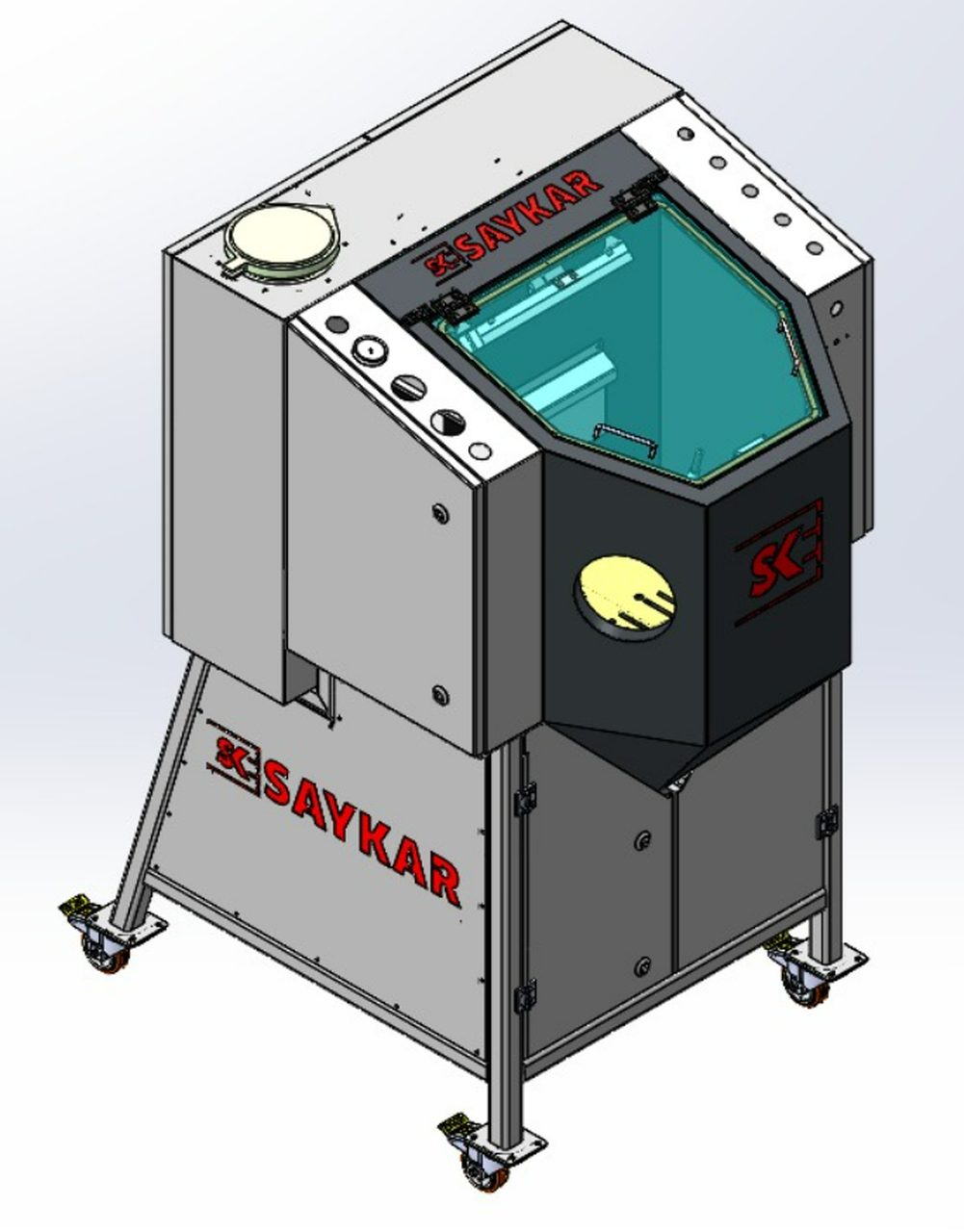 SK 500 B Basınçlı Kalem Kumlama Makinesi