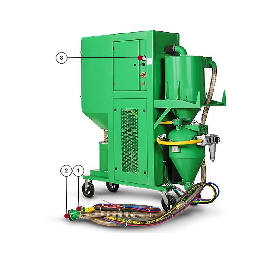 SKBRV-5 Dust-Free Vacuum Blasting Machine