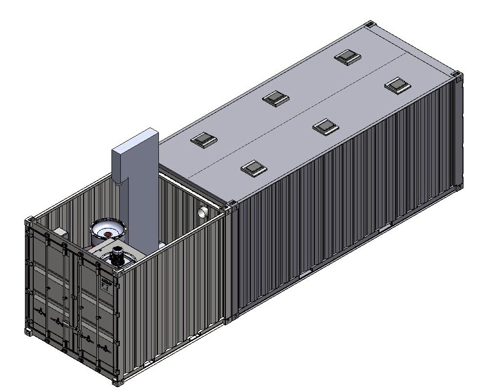 SKO-6000 exterior isometric view