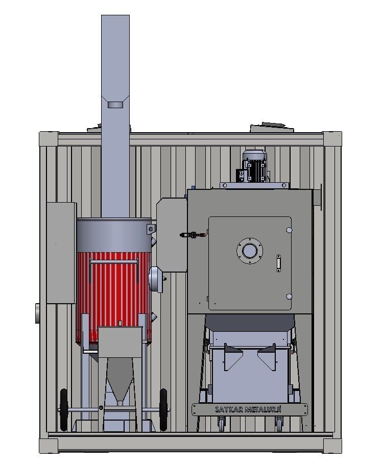 SKO-6000 machine compartment section