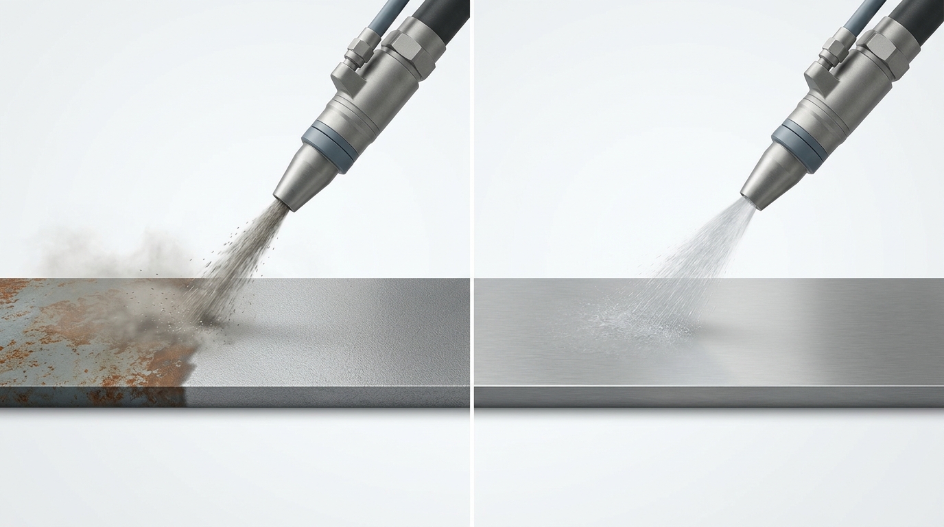 Wet Blasting vs Dry Blasting Comparison